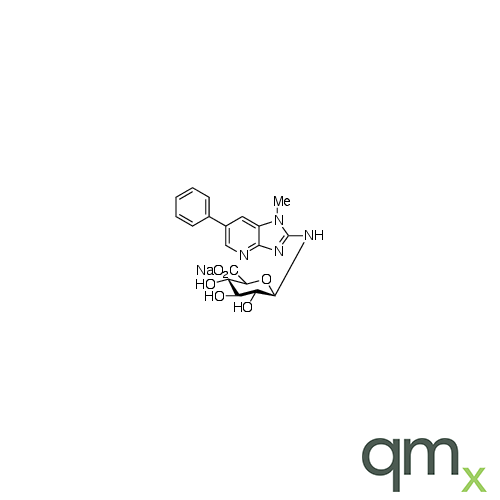 2-Amino-1-methyl-6-phenylimidazo[4,5-b]pyridine N-ÃŸ-D-Glucuronide Sodium Salt, neat