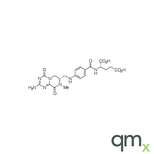 (S)-N-[4-[[((S)-2-Amino-6,7,8,9-tetrahydro-8-methyl-4,9-dioxo-4H-pyrazino[1,2-a]-1,3,5-triazin-7-yl)methyl]amino]benzoyl]-L-glutamic Acid, neat