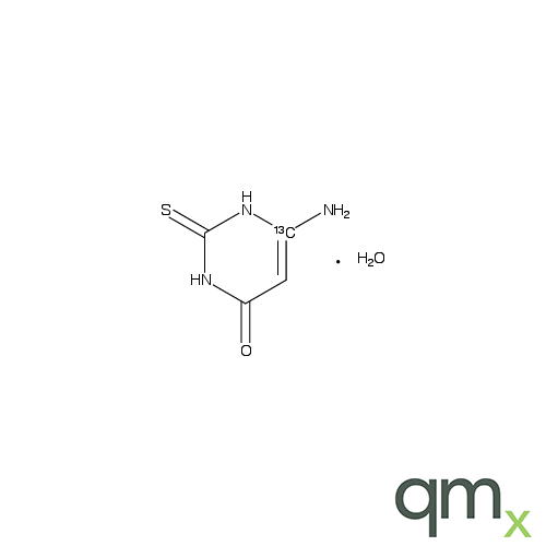 6-Amino-2-thiouracil-13C Monohydrate, neat