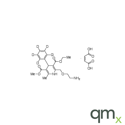 Amlodipine-d4 Maleic Acid Salt (2-Chlorophenyl-d4), neat