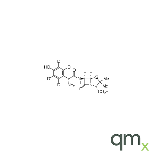 Amoxicillin-d4 (Major), neat