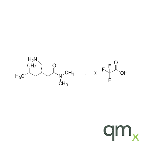 (S)-3-(Aminomethyl)-N,N-dimethyl-5-methyl Hexanamide TFA, neat