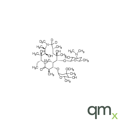 Azithromycin-d5 (major), neat
