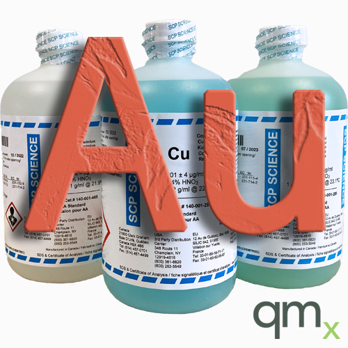 Atomic Absorption (AA) Standard, Au, 1,000ppm