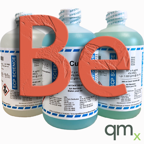 Atomic Absorption (AA) Standard, Be, 1,000ppm
