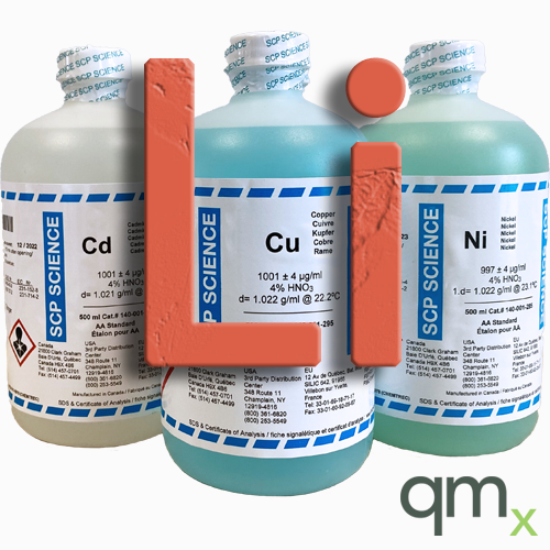 Atomic Absorption (AA) Standard, Li, 1,000ppm