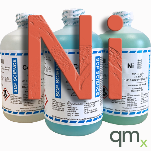 Atomic Absorption (AA) Standard, Ni, 1,000ppm