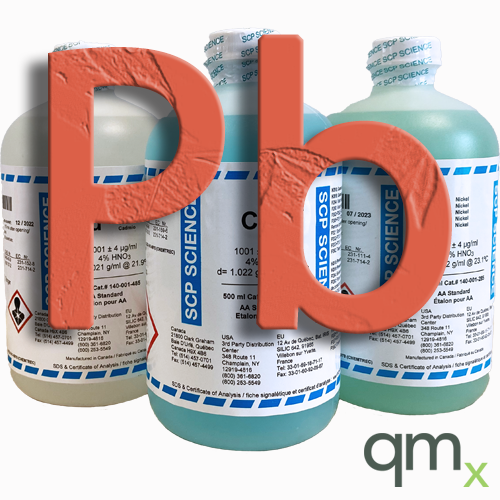 Atomic Absorption (AA) Standard, Pb, 1,000ppm