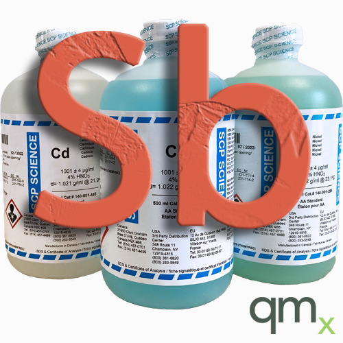Atomic Absorption (AA) Standard, Sb, 1,000ppm