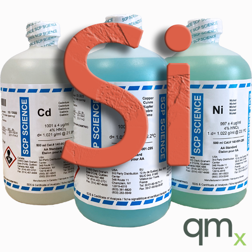 Atomic Absorption (AA) Standard, Si, 1,000ppm