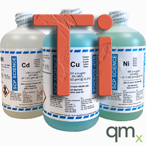 Atomic Absorption (AA) Standard, Ti, 1,000ppm