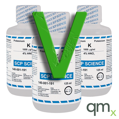 Atomic Absorption (AA) Standard, V, 1,000ppm