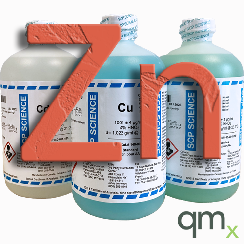 Atomic Absorption (AA) Standard, Zn, 1,000ppm