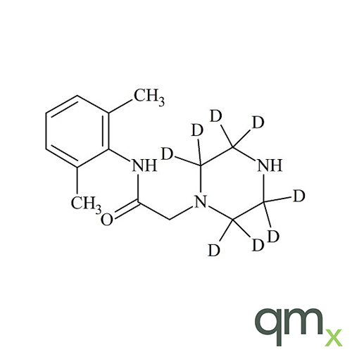 N-(2,6-Dimethylphenyl)-1-piperazineacetamide-d8