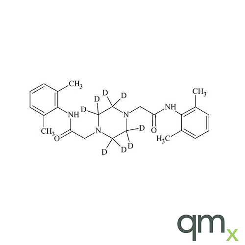 N(1),N(4)-bis(2,6-Dimethylphenyl)-1,4-piperazinediacetamide-d8