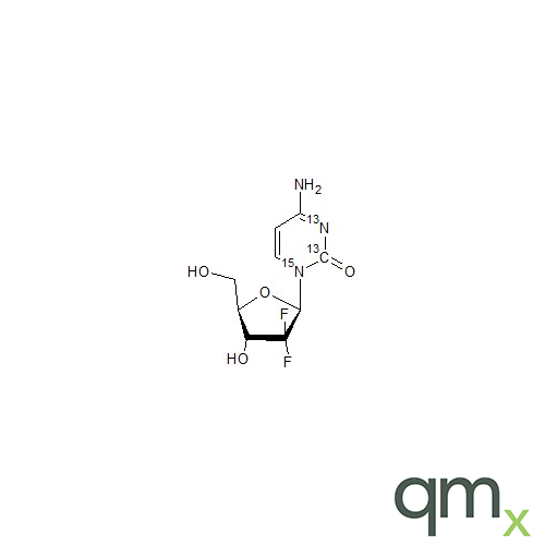 ÃŸ-Gemcitabine 13C,15N2 Hydrochloride