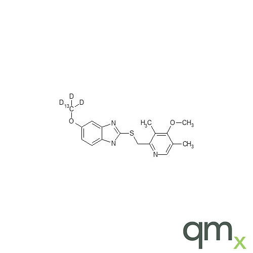 Omeprazole Sulfide-13C,D3