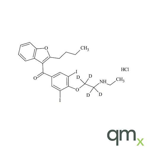 mono-N-Desethylamiodarone-d4 hydrochloride