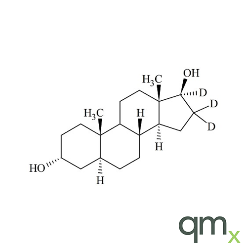 Androstane 3-alpha-17 beta-diol-d3