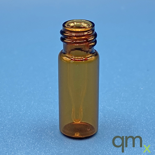 Amber Step 10-425 Threaded Vial w/250Âµl Glass Insert