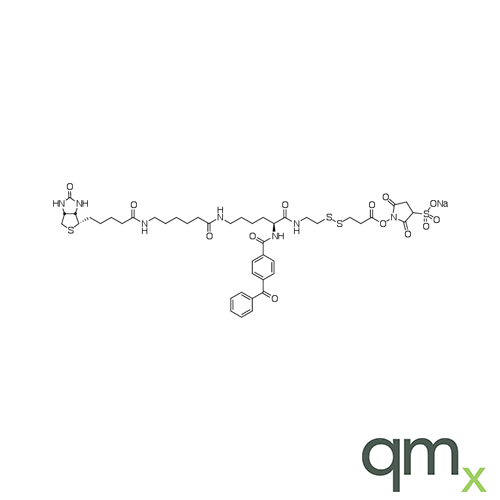 2-{N2-[Na-Benzoylbenzoicamido-N6-6-biotinamidocaproyl]lysinylamido}ethyl-2â€™-(N-sulfosuccinimidylcarboxy)ethyl Disulfide Sodium Salt, neat