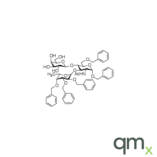 Benzyl 2-acetamido-6-O-benzyl-3-(2,3,4-tri-O-benzyl-ÃŸ-L-fucopyranosyl) -4-ÃŸ-D-galactopyranosyl)-2-deoxy-a-D-glucopyranoside, neat