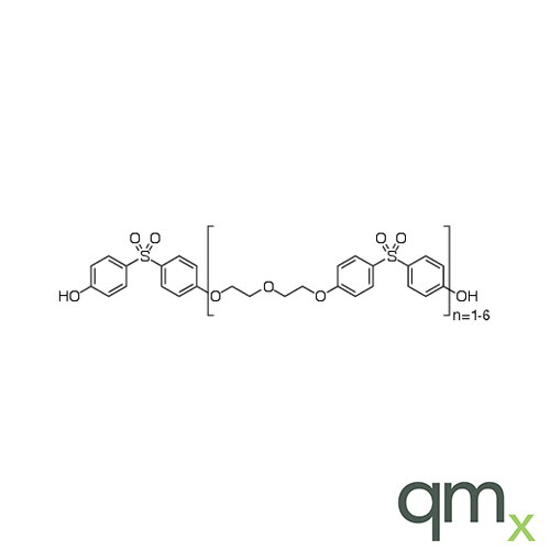 Bis(2-chloroethyl)ether-4,4'-dihydroxydiphenyl Sulfone Copolymer, neat