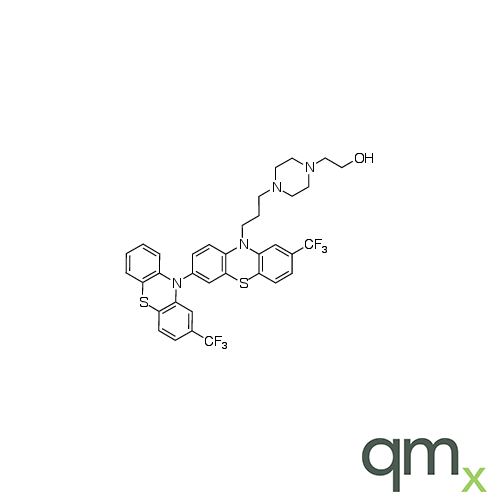 2-(4-(3-(2',8-Bis(trifluoromethyl)-10H-[3,10'-biphenothiazin]-10-yl)propyl)piperazin-1-yl)ethanol, neat
