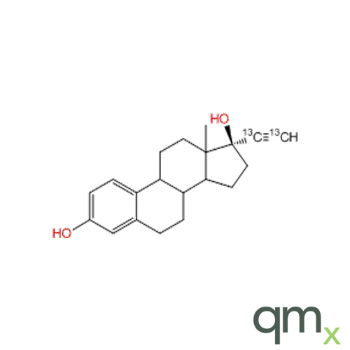 17alpha-Ethynyl-13C2-estradiol, neat