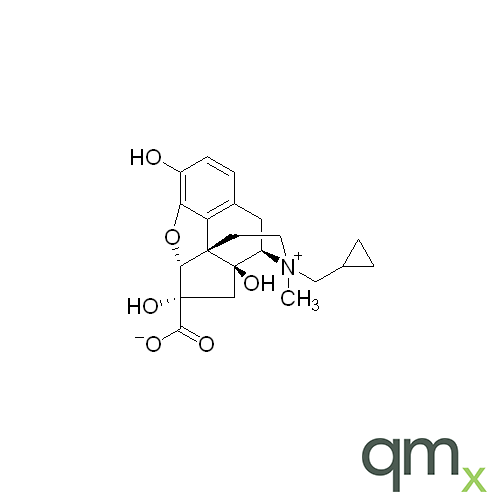 (4R,4aS,6S,6aR,11bS)-6-Carboxy-3-(cyclopropylmethyl)-1,2,3,4,4a,5,6,6a-octahydro-4a,6,8-trihydroxy-3-methyl-4,11-methanobenzofuro[3',2':2,3]cyclopenta[1,2-c]pyridinium, Inner Salt, neat