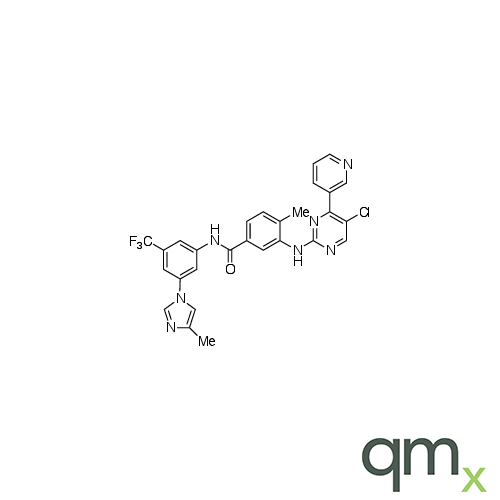 3-((5-Chloro-4-(pyridin-3-yl)pyrimidin-2-yl)amino)-4-methyl-N-(3-(4-methyl-1H-imidazol-1-yl)-5-(trifluoromethyl)phenyl)benzamide, neat
