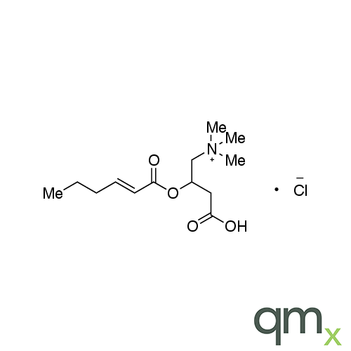 3-Carboxy-N,N,N-trimethyl-2-[(1-oxo-2-hexen-1-yl)oxy]-1-propanaminium Chloride Salt, neat