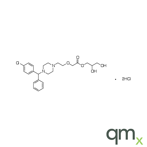 Cetirizine Glycerol Ester Dihydrochloride (Mixture of Diastereomers), neat