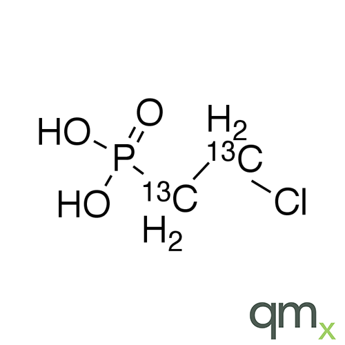 (2-Chloroethane)phosphonic Acid-13C2, neat