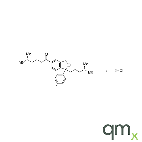 Citalopram Dimethylaminobutanone Dihydrochloride Salt, neat