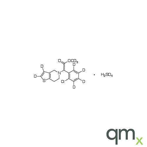 rac Clopidogrel Hydrogen Sulfate-d9 (Major), neat
