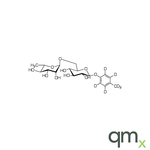 p-Cresol Rutinoside-d7 (major) (>85%), neat