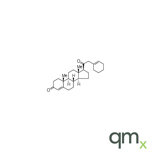 21-(Cyclohex-1-enyl)pregn-4-ene-3,20-dione (~90%), neat