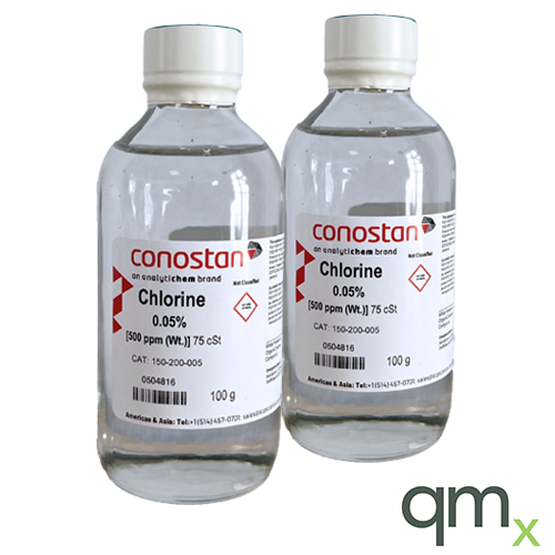 Chlorine in Mineral Oil, 500 ppm