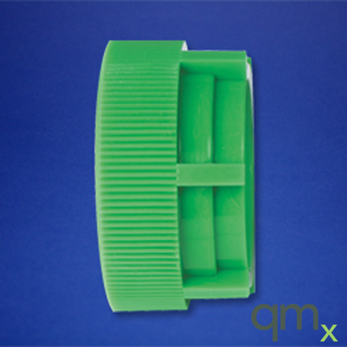 Clamp, 50 mm filter, PFA, green