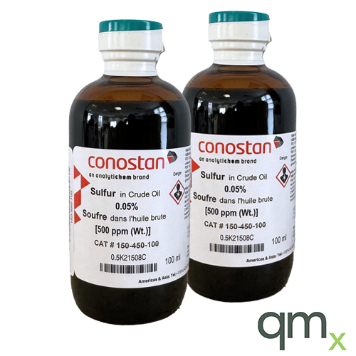 Sulfur in Crude Oil, 500 ppm