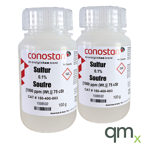 Sulfur in Mineral Oil, 1,000 ppm