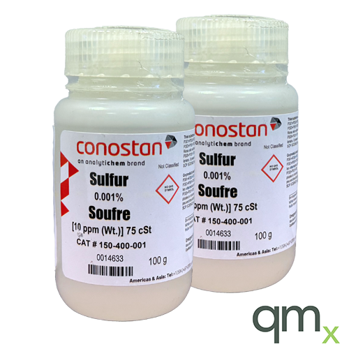 Sulfur in Mineral Oil, 10 ppm