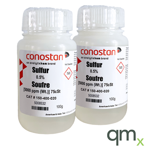 Sulfur in Mineral Oil, 5,000 ppm