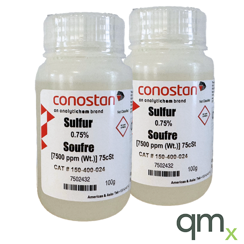 Sulfur in Mineral Oil, 7,500 ppm