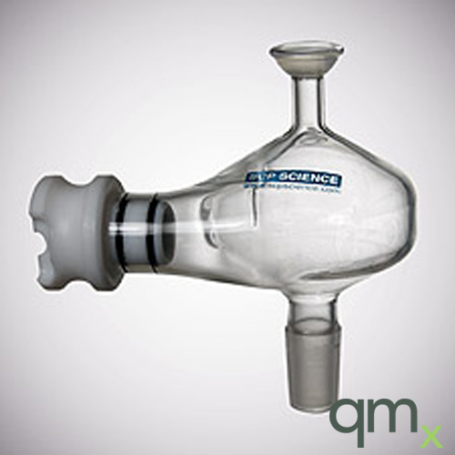 Cyclonic Spray Chamber, 50ml, 12/5 Joint, PTFE Insert