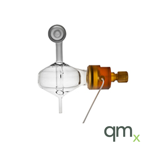 Cyclonic Spray Chamber, 50ml, Axial, Baffle