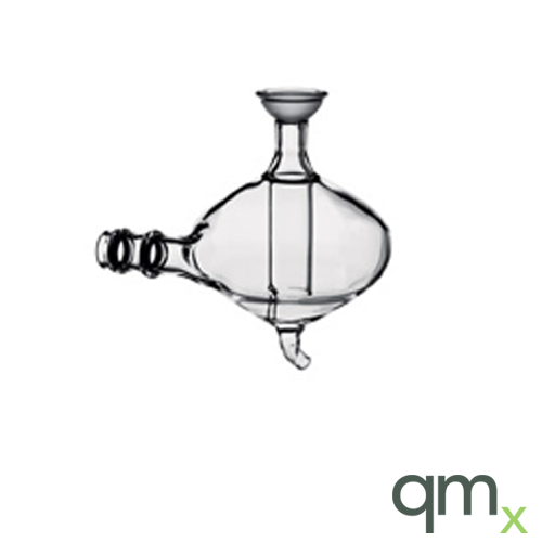 Cyclonic Spray Chamber, 50ml, Baffle, 12/5 Joint