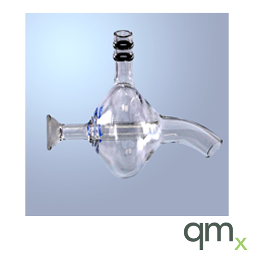 Cyclonic Spray Chamber, 50ml, Baffle, 12/5 Joint