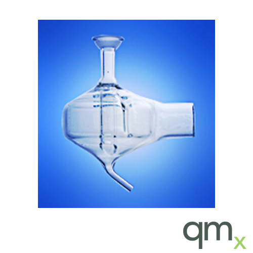 Cyclonic Spray Chamber, 50ml, Baffle, 12/5 Joint